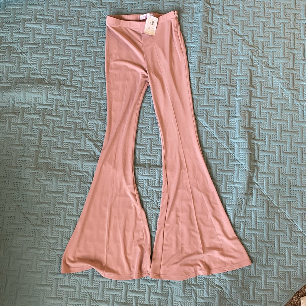 NWT Pink Bell Bottoms